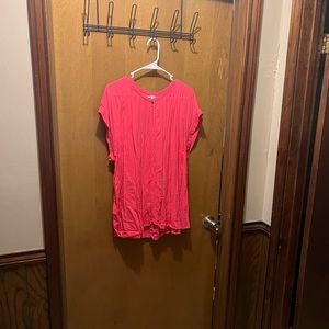 JCP pink blouse